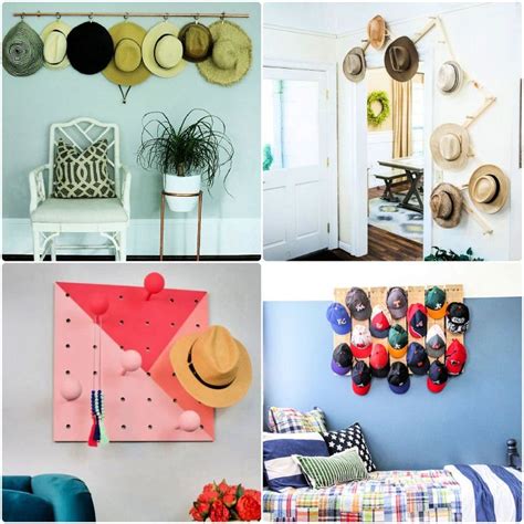 Diy Hat Rack Ideas To Display And Storage Hats