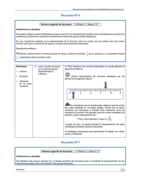 Integración de Habilidades Cuarto Año Educación Primaria PDF