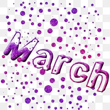 March Month PNG Picture March Month Pink Calligraphic Lettering Style