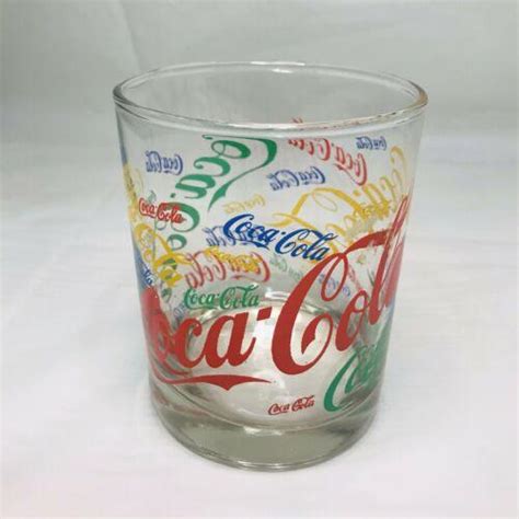 Vintage Coca Cola Logo Drinking Glass Replacement EUC | #4554706984