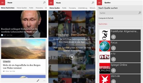 MSN Nachrichten Update Bringt Personalisierte News Quellen Und Mehr