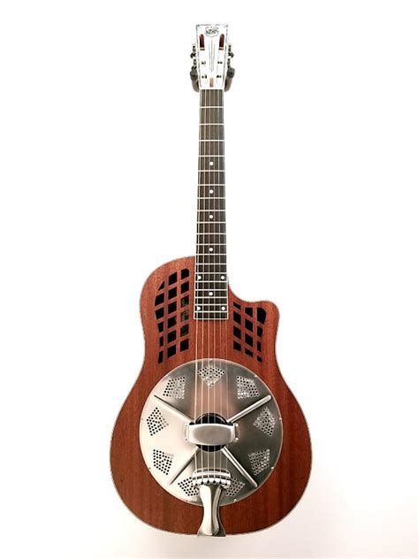 National Reso Phonic Resorocket Wood Body Resonator Guitar Reverb