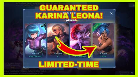 Kof Bingo Event Free Draw And Get Guaranteed Karina Leona Or Epic Skin