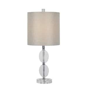 Fangio Lighting 26 In Brushed Black Nickel Metal Table Lamp 1482BBN