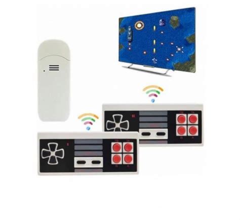 CONSOLA RETRO POCKET USB MINI GAMEDRIVE 620 JUEGOS 8 BITS WIRELESS