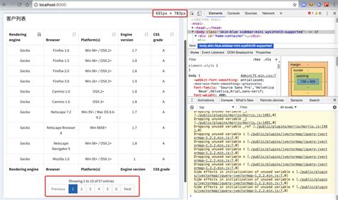 Reactjs Adminlte Datatable