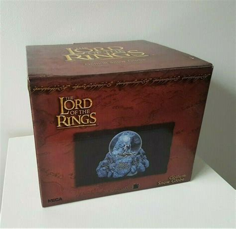 Neca Gollum Snow Globe Boxed Lord Of The Rings Rare Hobbit Figure