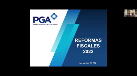 Webinar Reformas Fiscales Youtube