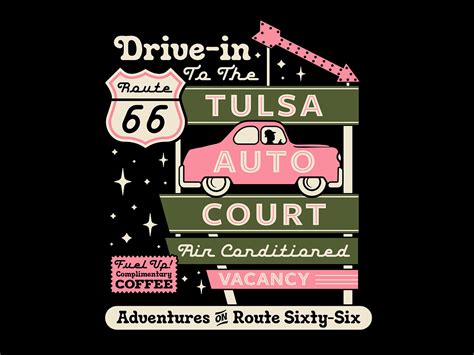 Tulsa Auto Court by Brethren Design Co on Dribbble