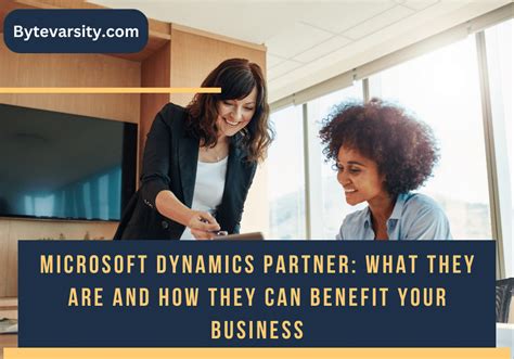 Microsoft Dynamics Partner What They Are And How They Can Benefit Your