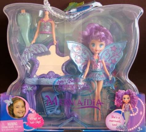 Amazon co jp バービー人形Barbie Fairytopia Mermadia Seabutterfly Doll