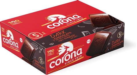 Corona Dark Chocolate Bar 35 Gm 12 Pieces Buy Online At Best Price