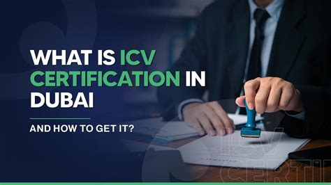 What Is Icv Certification In Uae And How To Get It