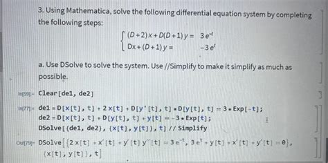 Solved Please Solve With Mathematica Code I Have Attached Chegg