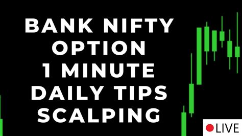 Bank Nifty Option 1 Minute Chart Trading Tips Scalping Trading