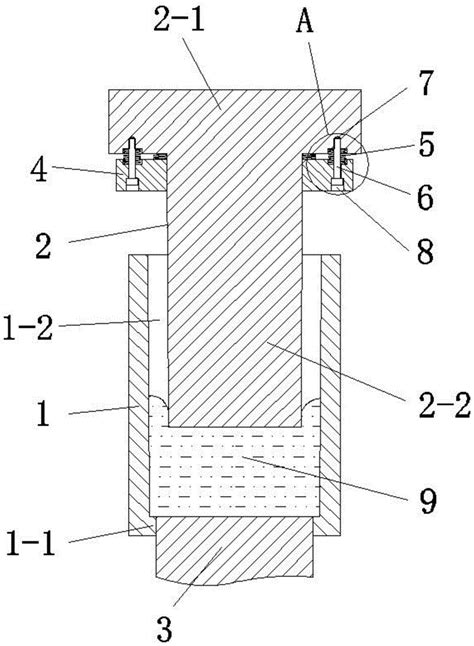 一种大规格石墨坩埚用热压成型模具的制作方法