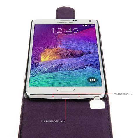 Yousave Samsung Galaxy Note Case Purple Mobile Ma