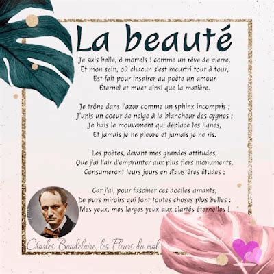 Les Plus Beaux Po Mes De Charles Baudelaire Po Mes Po Sies