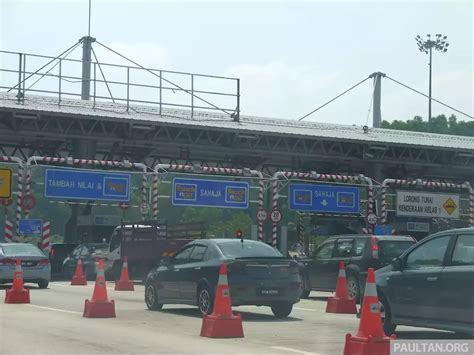 Kadar Tol Lebuhraya AKLEH Guthrie LKSA Dan SILK Turun Antara 8 15