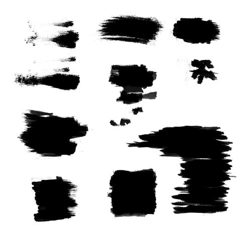 Dry Brush Stroke Photoshop Brushes Photoshop Brush Set Photoshop