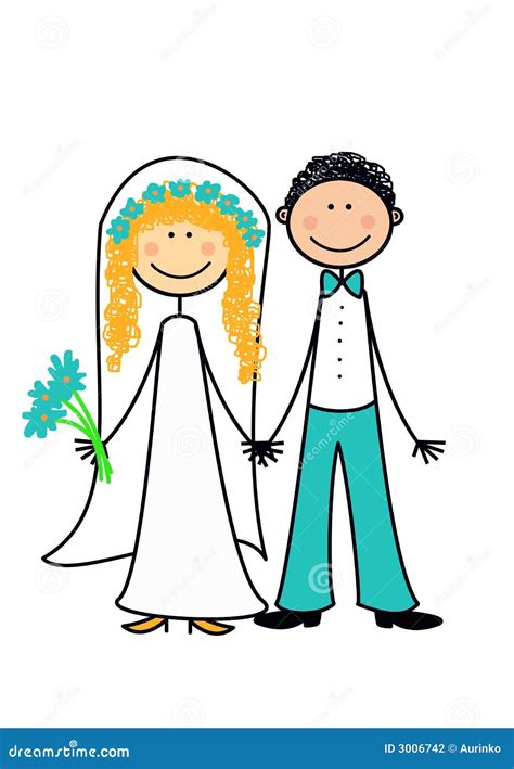 Happy Newly Married Couple Stock Photography - Image: 3006742