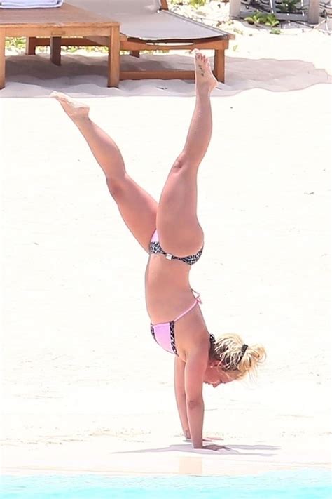 Britney Spears In Bikini At A Beach In Turks And Caicos