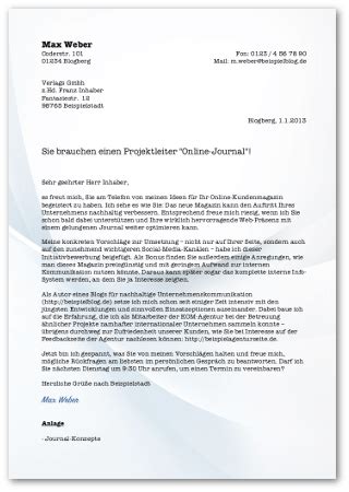 Bewerbungsanschreiben Initiativbewerbung Meltemplates Meltemplates