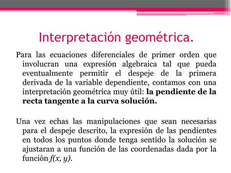 Ecuaciones Diferenciales Ppt