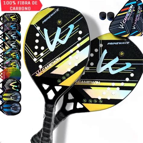 Kit Raquetes Beach Tennis Camewin Fibra De Carbono K Mercadolivre