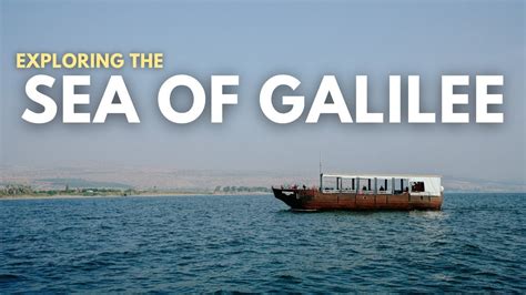 Experiencing The SEA OF GALILEE You Must Come Here YouTube