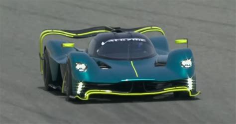 The Sweetest Sound Aston Martins Valkyrie Amr Pro On Track