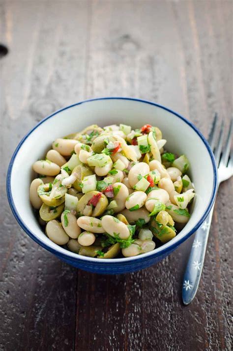 Easy White Bean Salad Recipe Umami Girl