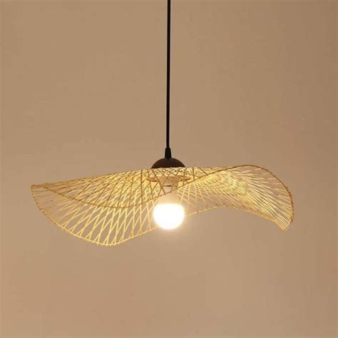 Abat Jour En Osier Plafonds Luminaire Lustre Suspensions En Suspension