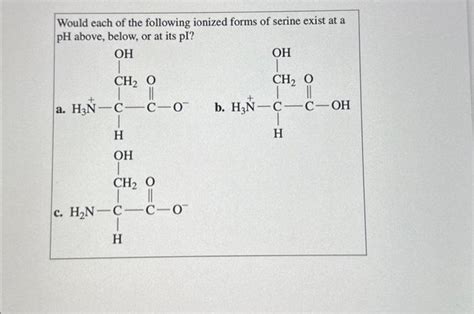 Solved Draw The Zwitterion And Give The Three And Chegg