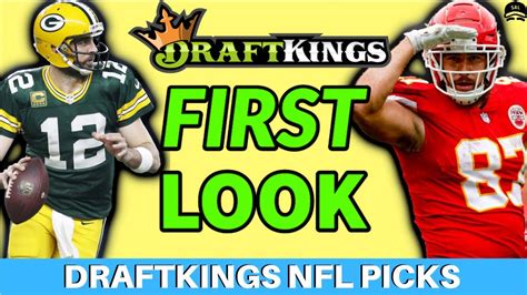 Draftkings Nfl Playoffs Divisional Round First Look Lineup Picks Nfl