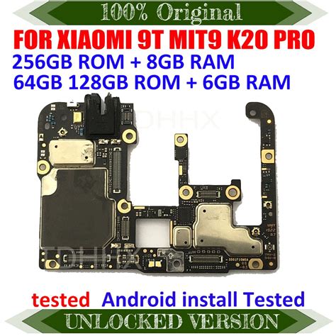 Full Working Unlocked Main Mobile Board Mainboard For Xiaomi T Mi T