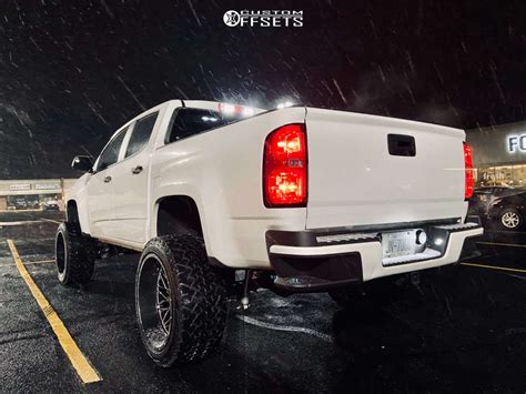 2017 Chevrolet Colorado With 22x12 44 Hardcore Offroad Hc22 And 33 12