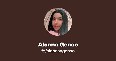 Alanna Genao Twitter Instagram Tiktok Linktree