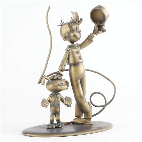 Exclusives Figurines Spirou And Fantasio By Franquin Bronze Version