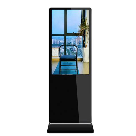 Inch Indoor Floor Stand Wifi Touch Screen Kiosk Display Lcd