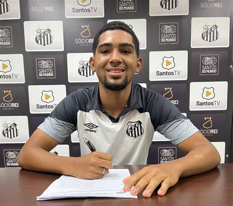 Santos Assina Primeiro Contrato O Atacante Jo O Victor Di Rio Do