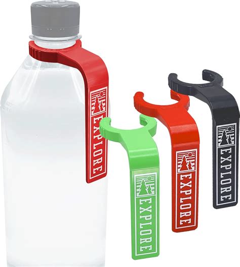 Amazon 3 PACK Water Bottle Clip Hands Free Bottle Holder For