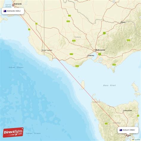 Direct Flights From Adelaide To Hobart Adl To Hba Non Stop