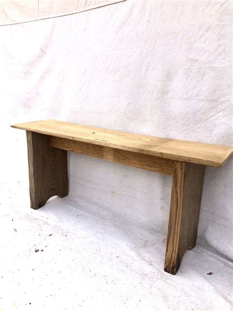 Rustic Bench Entry Bench Reclaimed Wood Oak Top Etsy Rustic