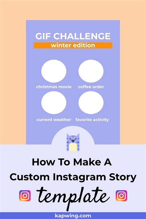 How To Make Custom Instagram Story Templates Instagram Story Template Story Template