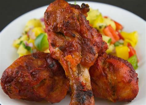 Fabulous Fridays Bbq Chicken Tandoori Chicken With Pineapple Salad