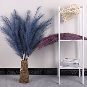 Amazon Evodis Faux Pampas Grass Stems Artificial Pampas Grass