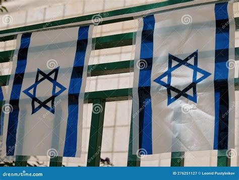 75 Years since the Founding of the State of Israel. Flag of Israel ...