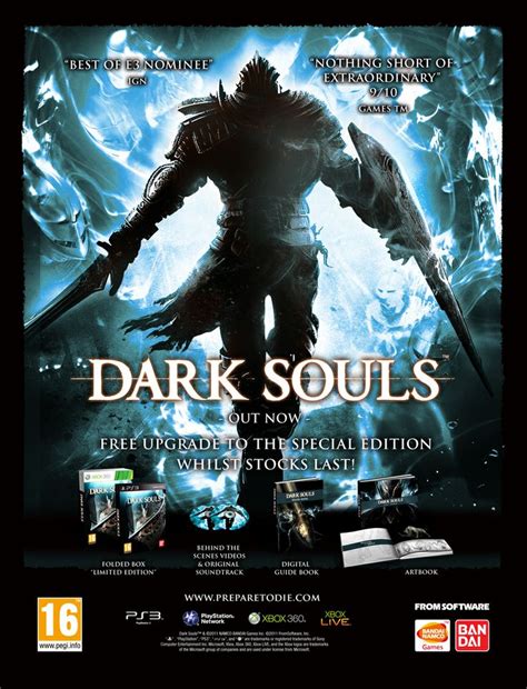 Dark Souls European Single Page Specialist Press Ad Darksouls