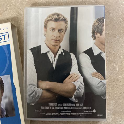 Mentalist Dvd The Complete First Season Tv Series Simon Baker Ebay